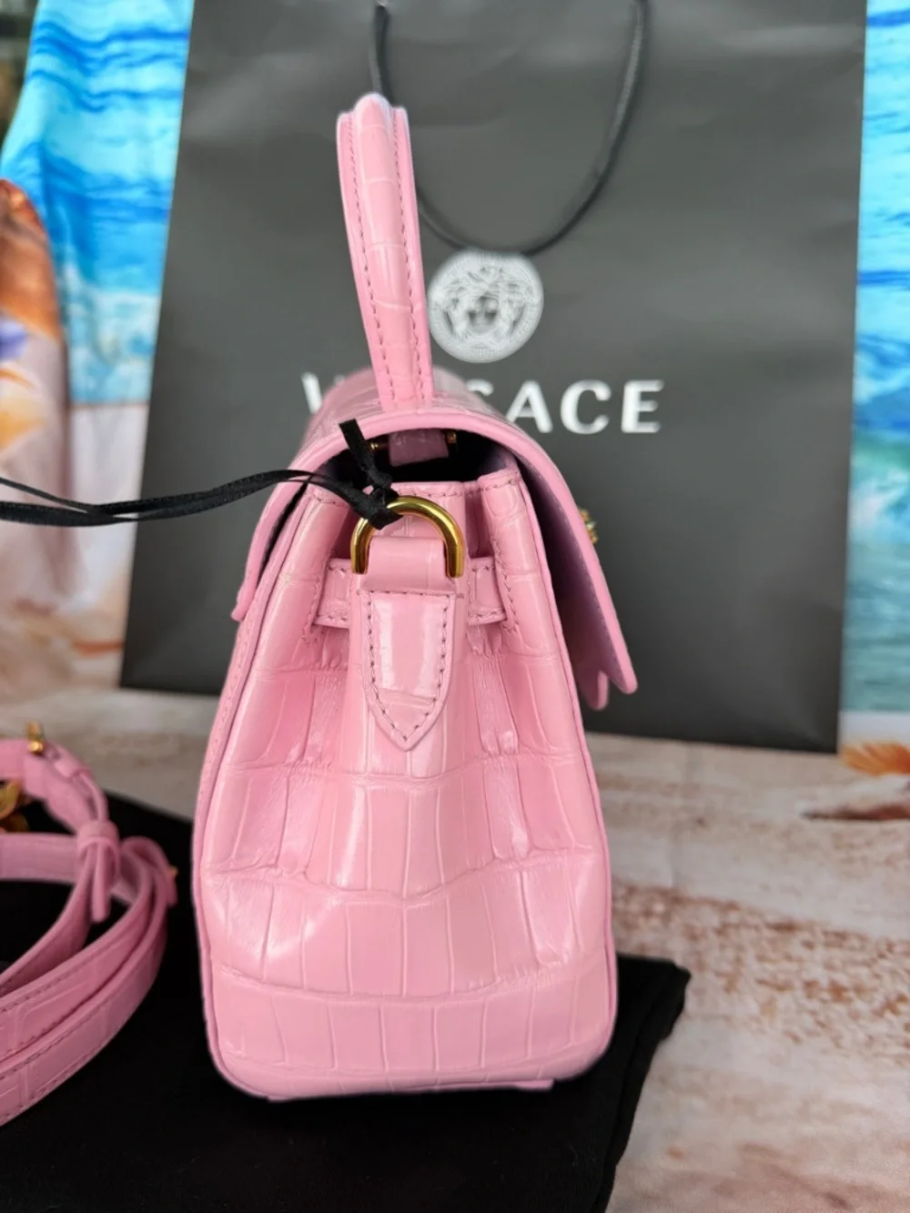Croc La Medusa* REAL Alligator! Used in the 2024 runway show! *Collector piece*